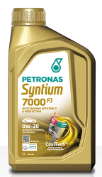 Motoreļļa PETRONAS SYNTIUM 7000 FJ 0W-30 SN 1L